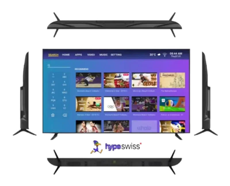 Hype SWISS TV 55" · LED Android Smart TV